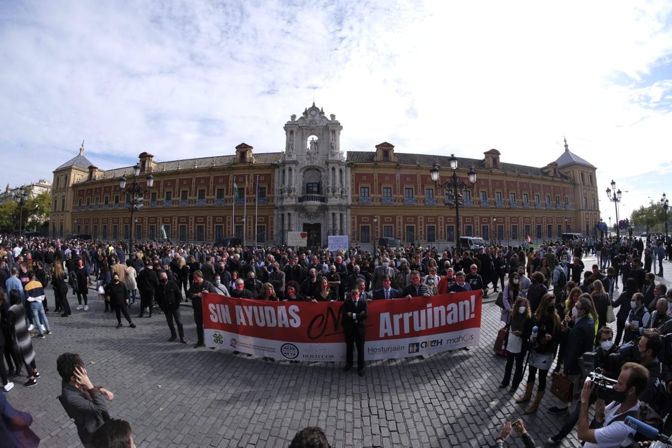 Los hosteleros de Sevilla, en pie de guerra