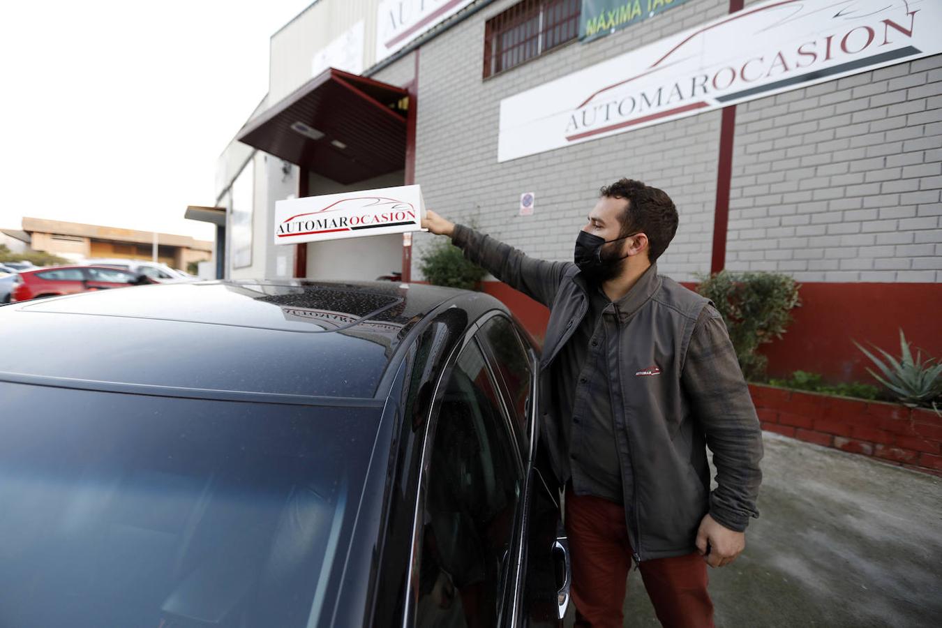 Los polígonos de Córdoba al atardecer y cesar la actividad, en imágenes