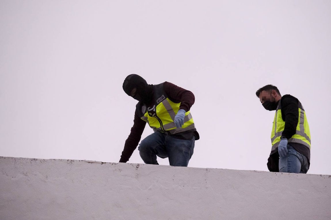Operación de la Policía Nacional contra una red dedicada al tráfico de cocaína en Cádiz