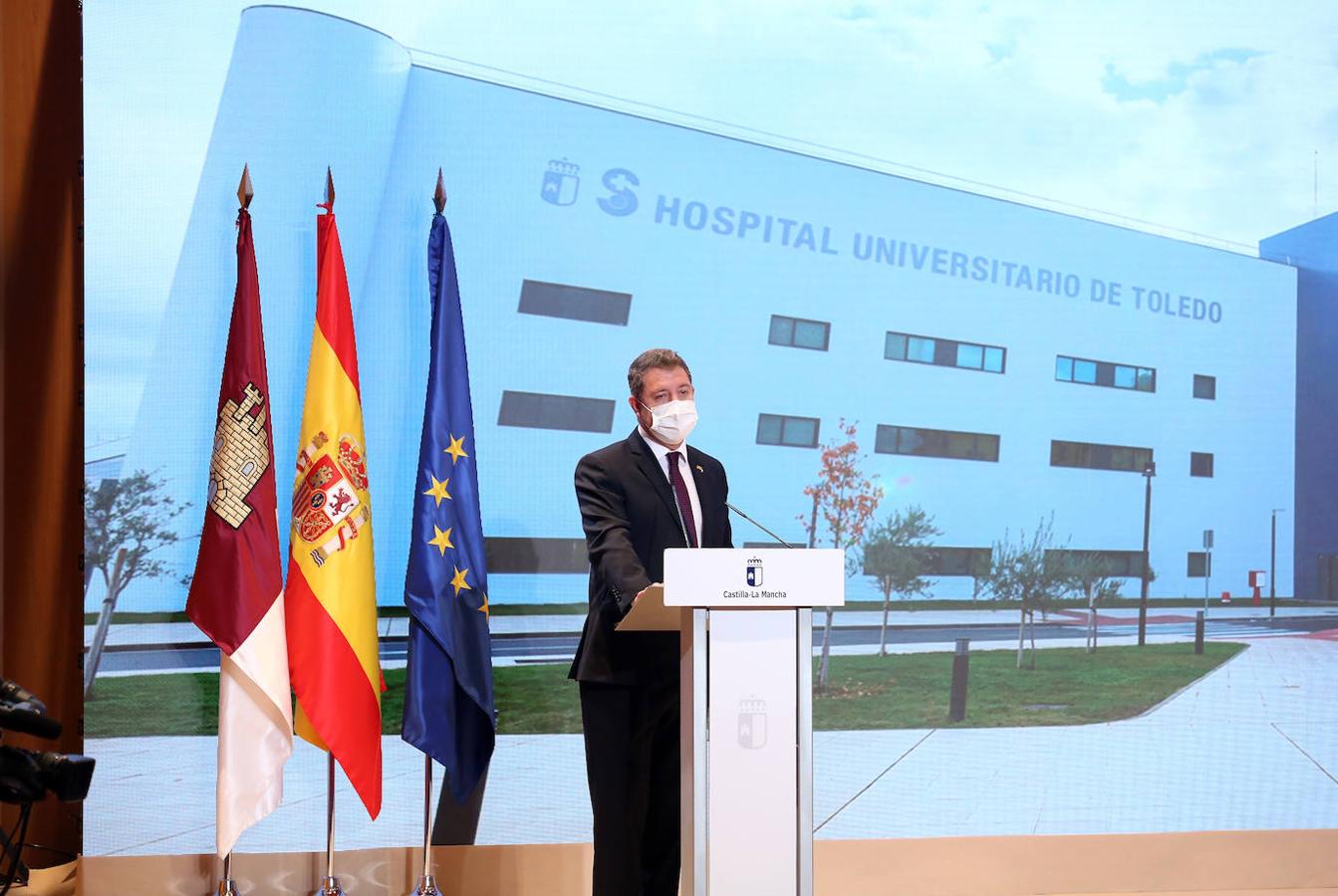 La visita de los Reyes de España al nuevo hospital de Toledo, en imágenes