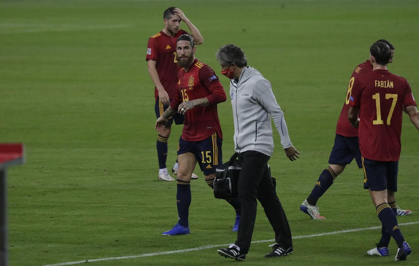 En imágenes, la goleada histórica (6-0) de España a Alemania en Sevilla