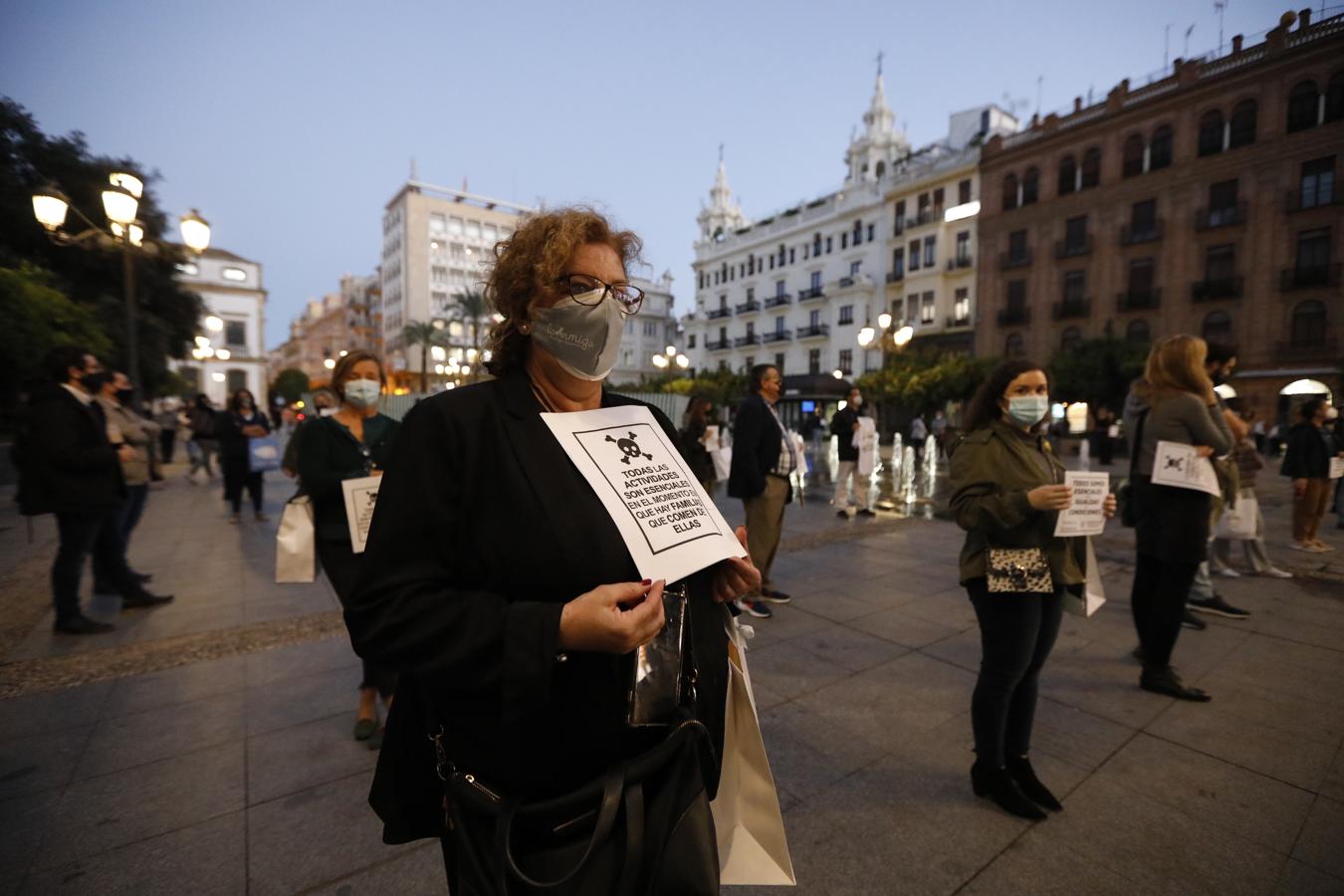 La protesta de los comerciantes del Centro de Córdoba, en imágenes