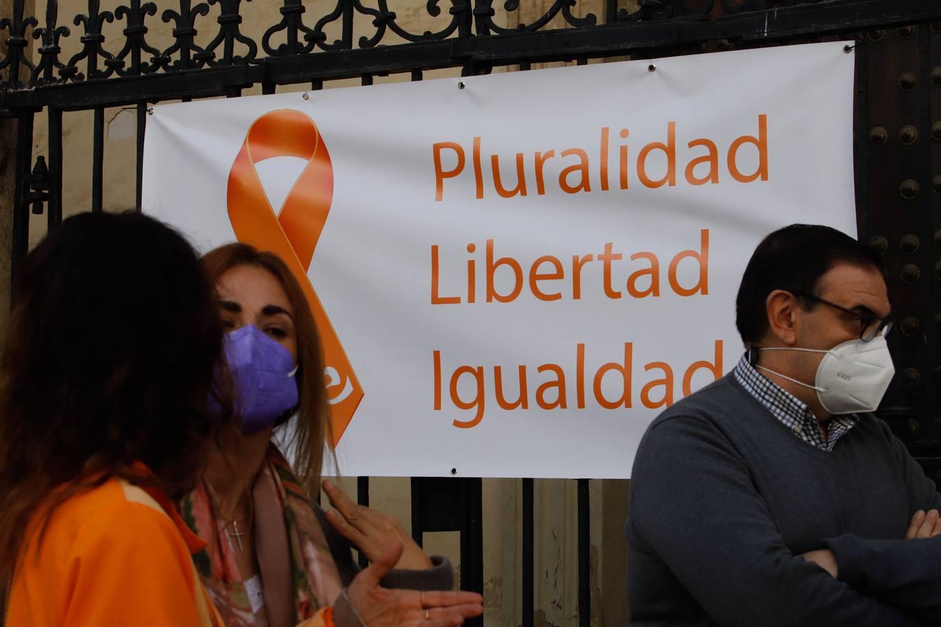 Las protestas contra la Ley Celaá en Córdoba, en imágenes