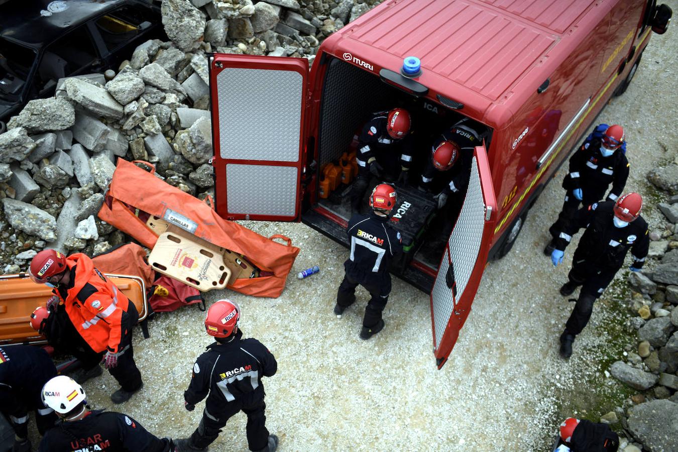 Operativo de Emergencia y Respuesta Inmediata de la Comunidad de Madrid (ERICAM). 