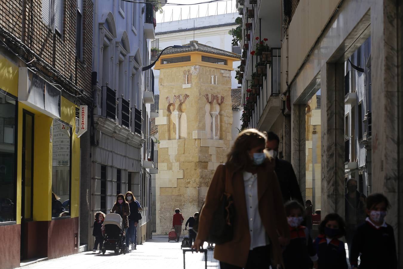 La segunda fase de la restauración del Alminar de San Juan, en imágenes