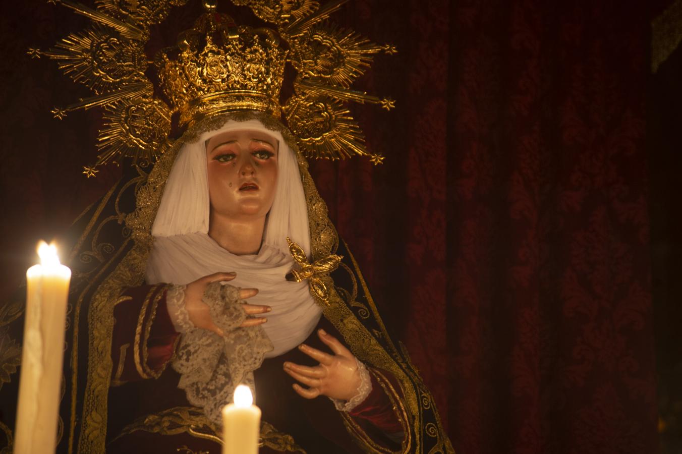 Altar de cultos de la Virgen de la Presentación del Calvario