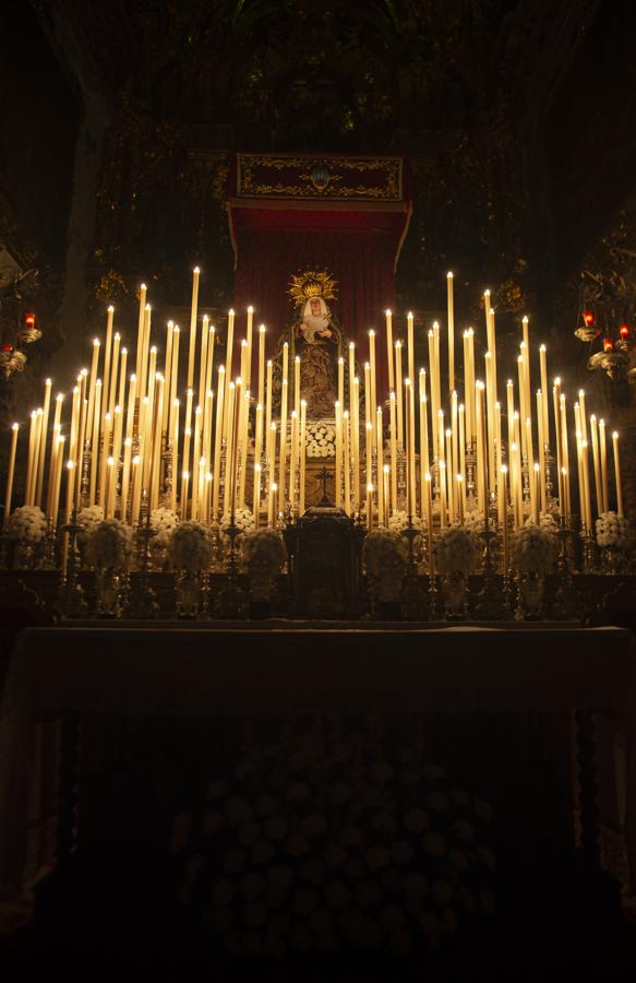 Altar de cultos de la Virgen de la Presentación del Calvario