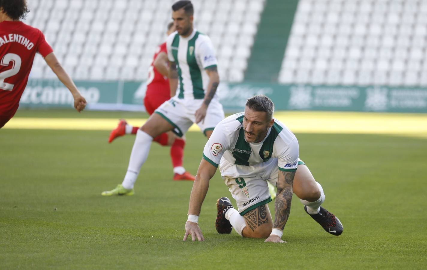 El tropiezo del Córdoba CF ante el Sevilla Atlético, en imágenes