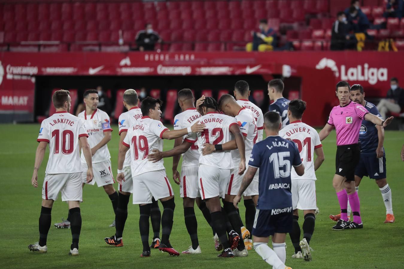 Las mejores imágenes del encuentro entre el Sevilla F.C. y el Celta de Vigo