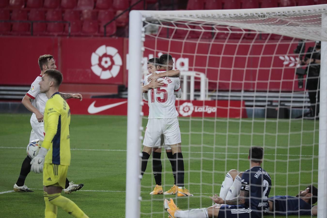 Las mejores imágenes del encuentro entre el Sevilla F.C. y el Celta de Vigo