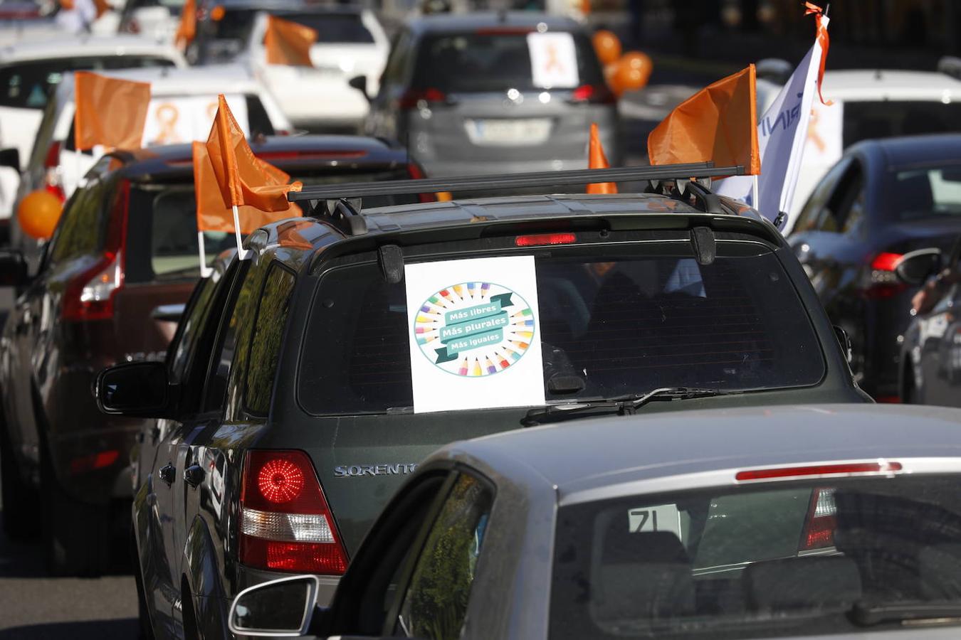 La protesta de la concertada contra la «Ley Celaá» en Córdoba, en imágenes