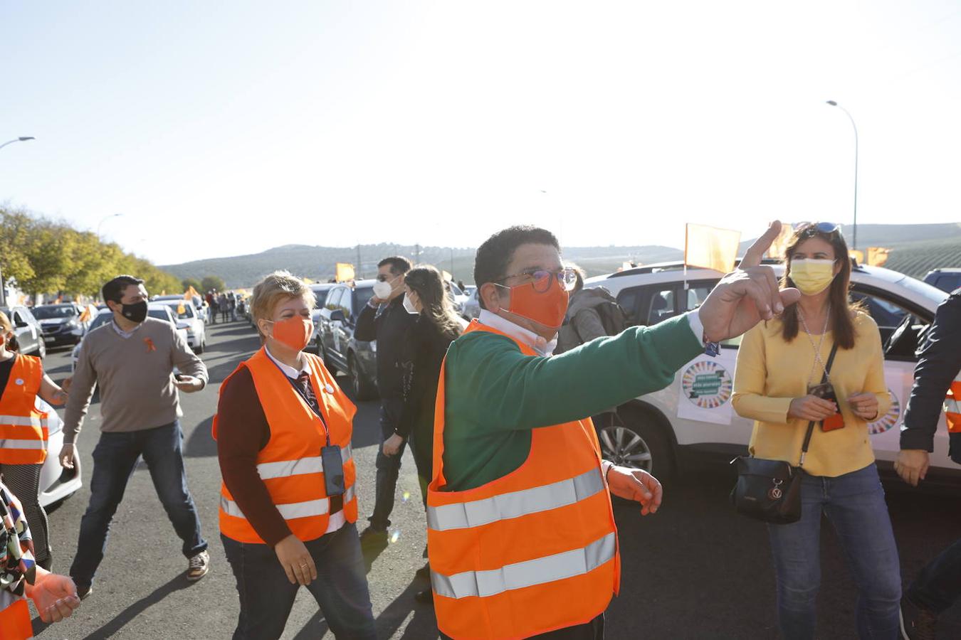 La protesta de la concertada contra la «Ley Celaá» en Córdoba, en imágenes