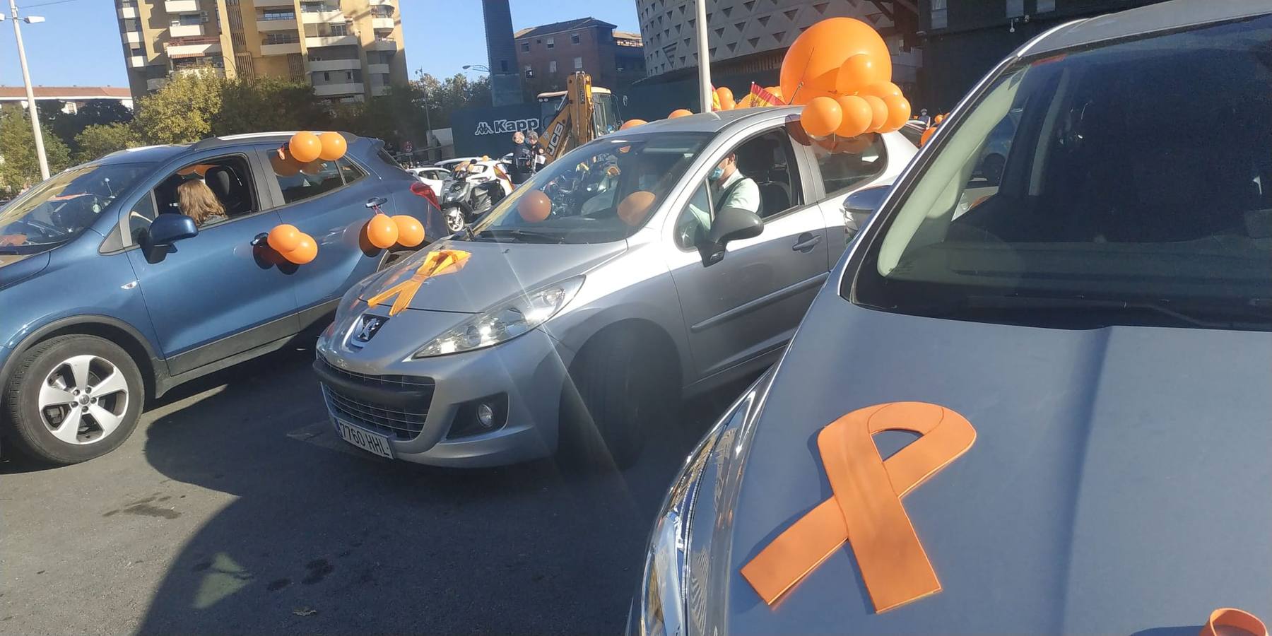 La protesta de la educación concertada de Sevilla por la Ley Celáa, en imágenes