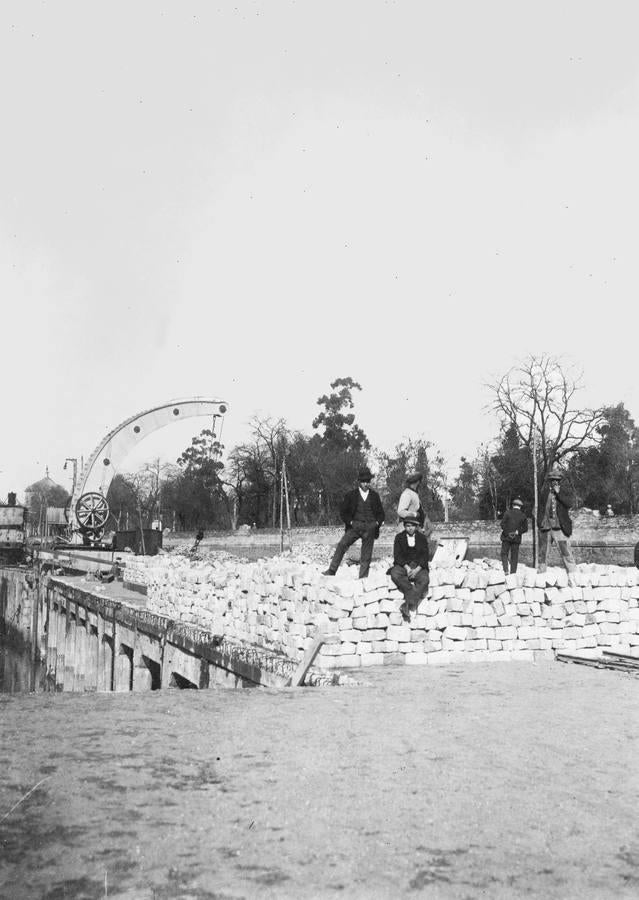 Imágenes históricas del Puerto de Sevilla