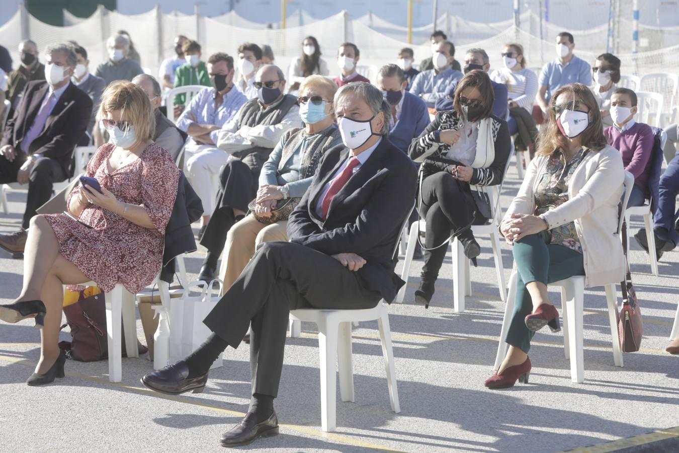 Las imágenes del homenaje al Padre Luis Castro