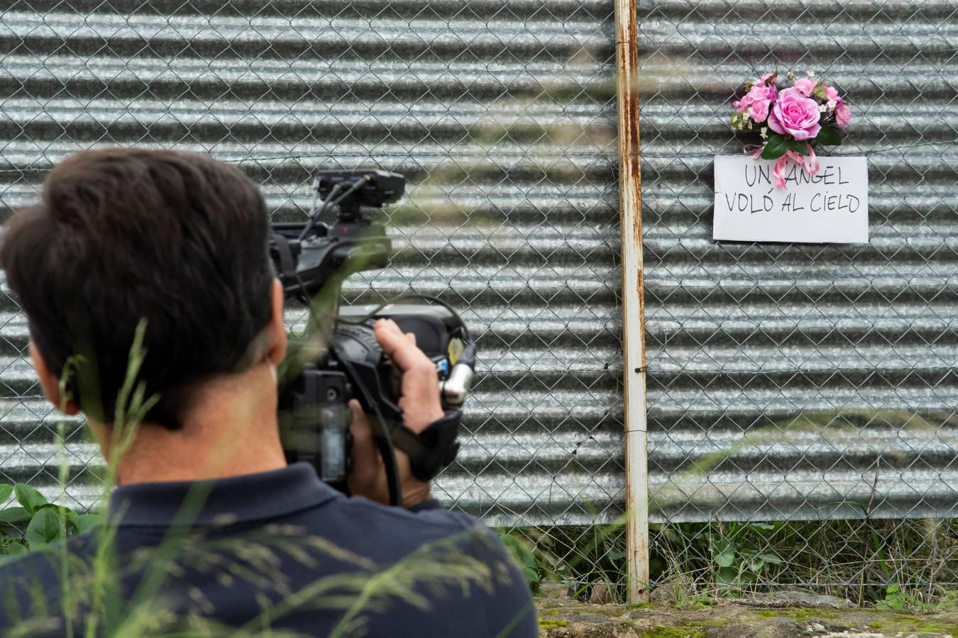 En imágenes, Castilblanco despide a Manuela, la bebé atropellada por un conductor que dio positivo en drogas