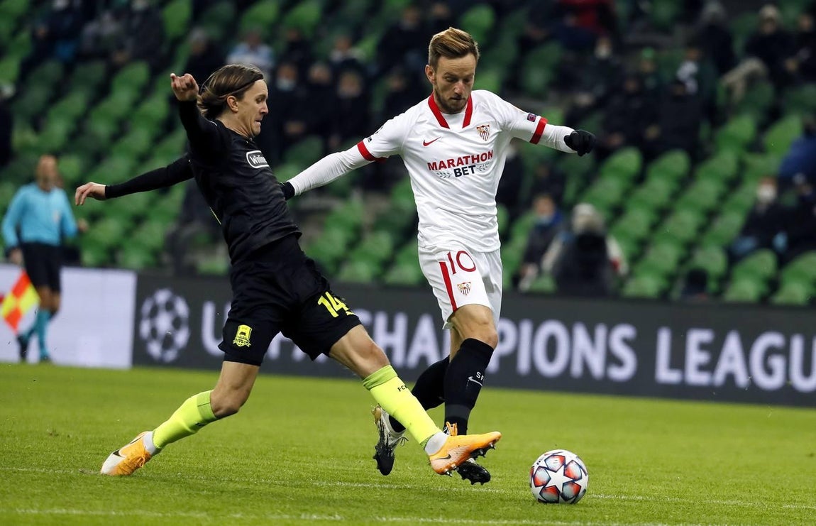 Las mejores imágenes del encuentro entre el Krasnodar y el Sevilla F.C.