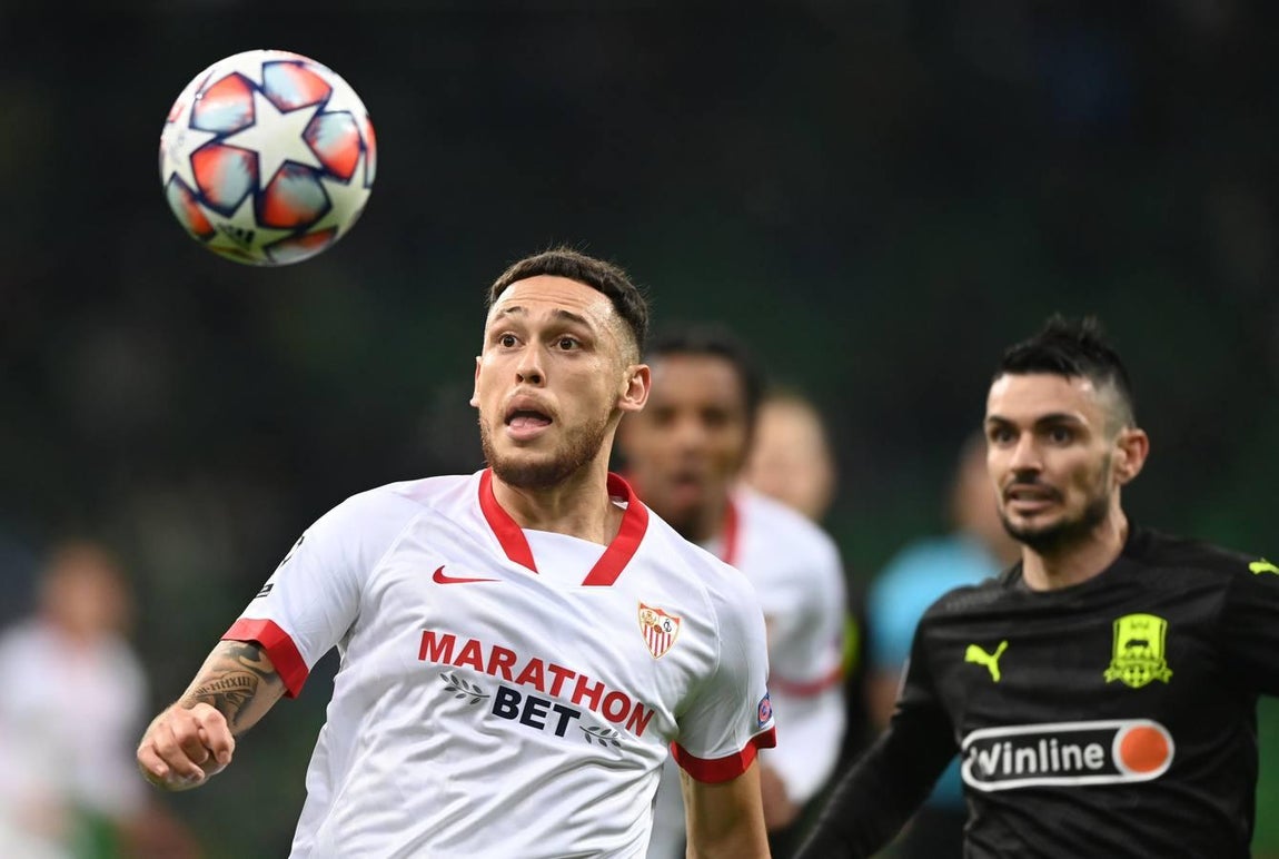 Las mejores imágenes del encuentro entre el Krasnodar y el Sevilla F.C.