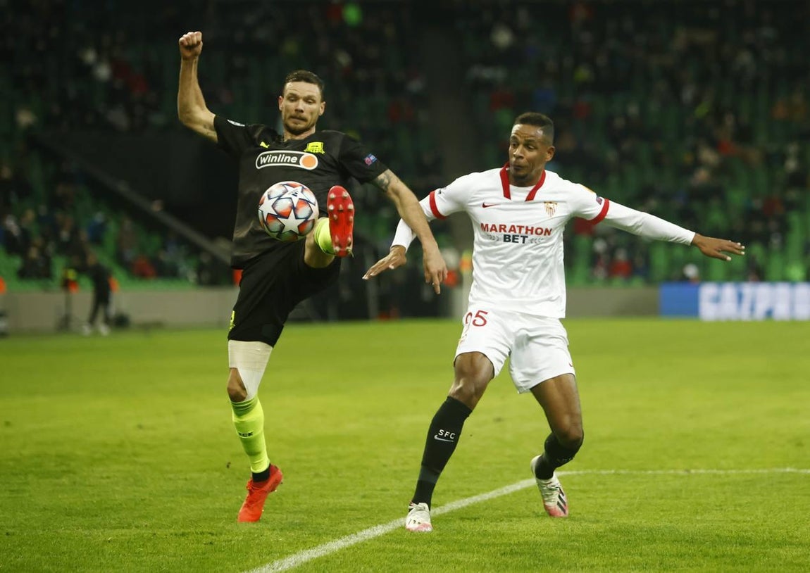 Las mejores imágenes del encuentro entre el Krasnodar y el Sevilla F.C.