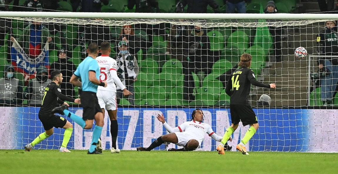 Las mejores imágenes del encuentro entre el Krasnodar y el Sevilla F.C.