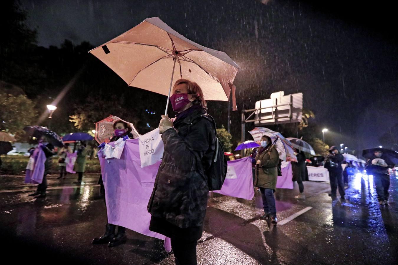 La marcha contra la violencia machista en Córdoba, en imágenes