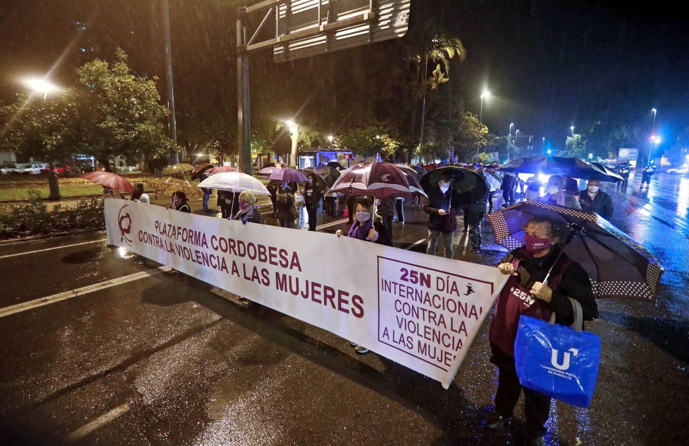 La marcha contra la violencia machista en Córdoba, en imágenes