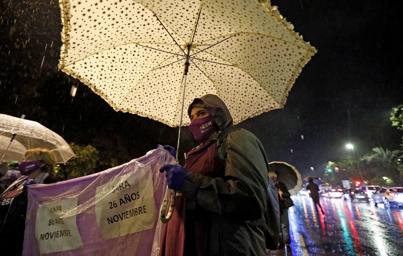 La marcha contra la violencia machista en Córdoba, en imágenes