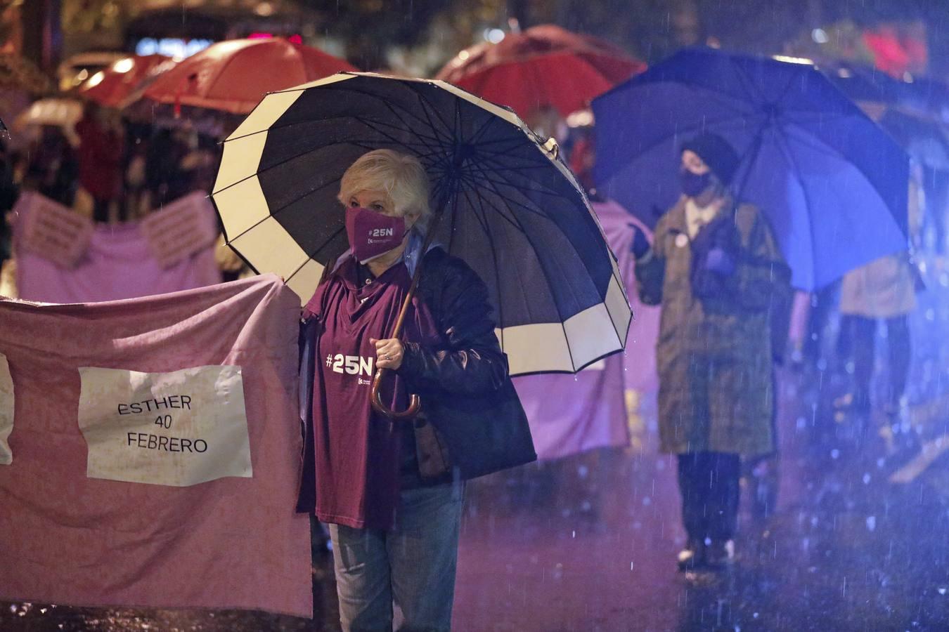 La marcha contra la violencia machista en Córdoba, en imágenes