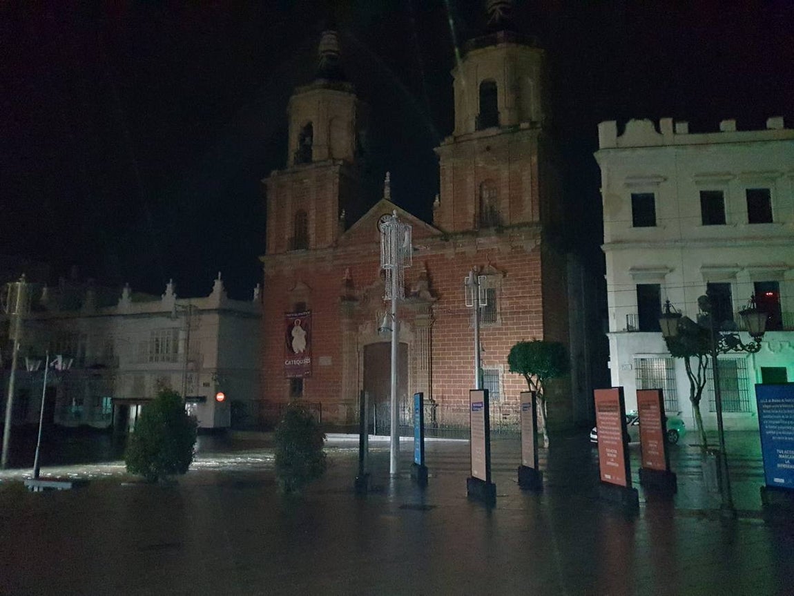 Fotos: Apagón en la Bahía de Cádiz