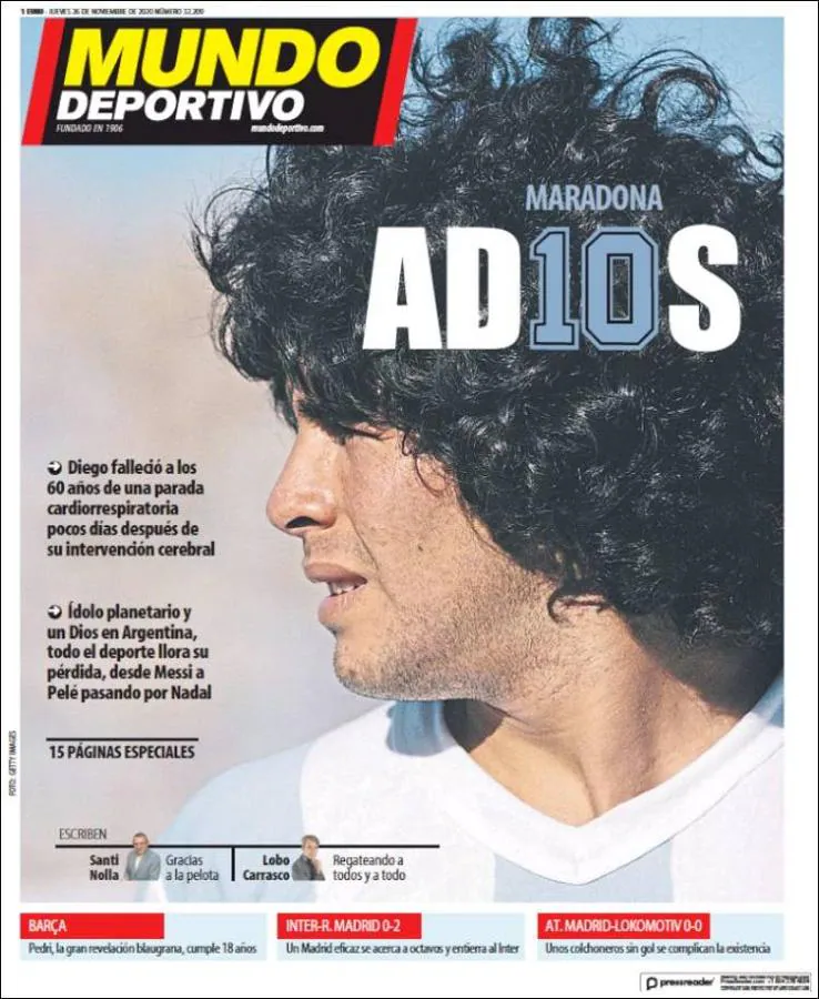Mundo Deportivo (España). 