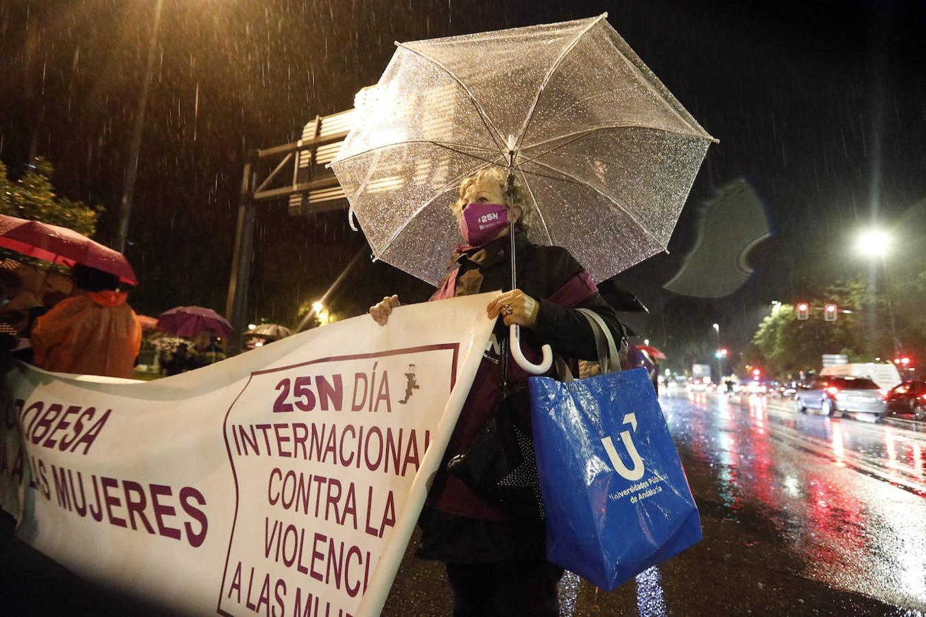 La marcha contra la violencia machista en Córdoba, en imágenes