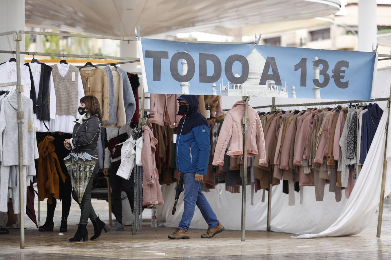 El mercadillo de las Setas de Córdoba, en imágenes