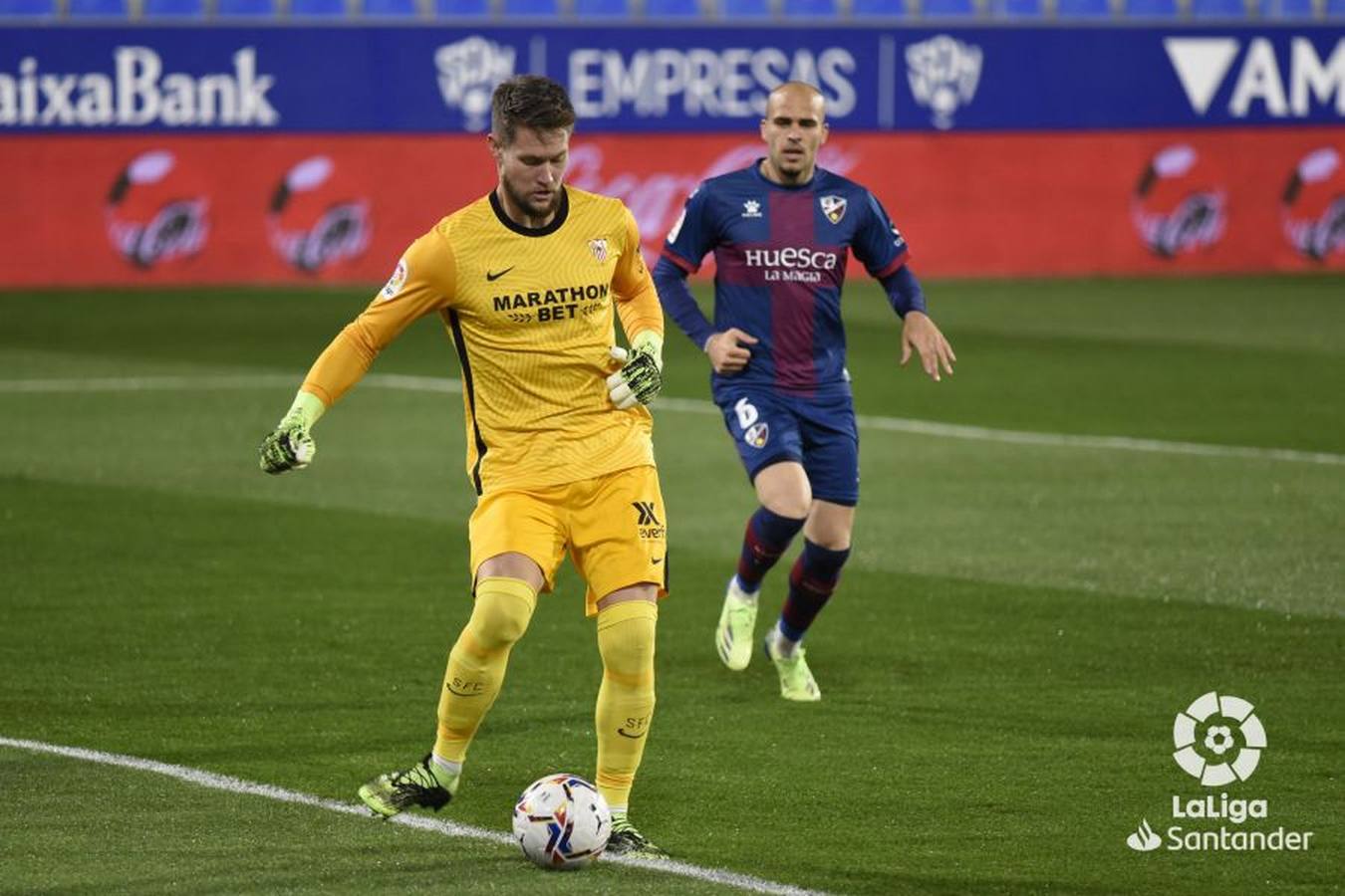 Fotogalería: Las mejores imágenes del Huesca-Sevilla