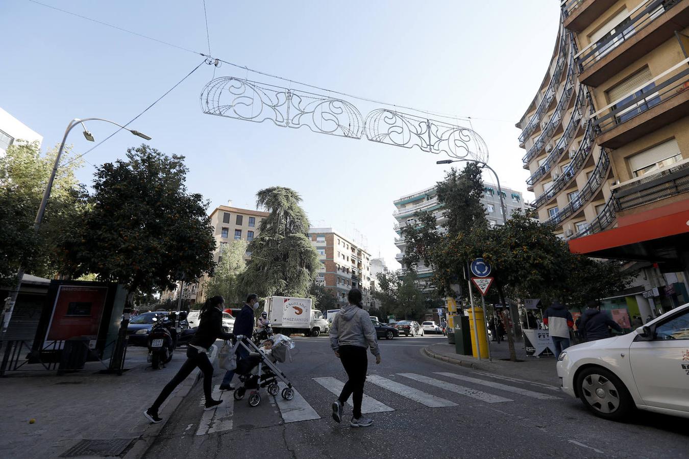 Las luces navideñas de Córdoba pueblan las calles más comerciales