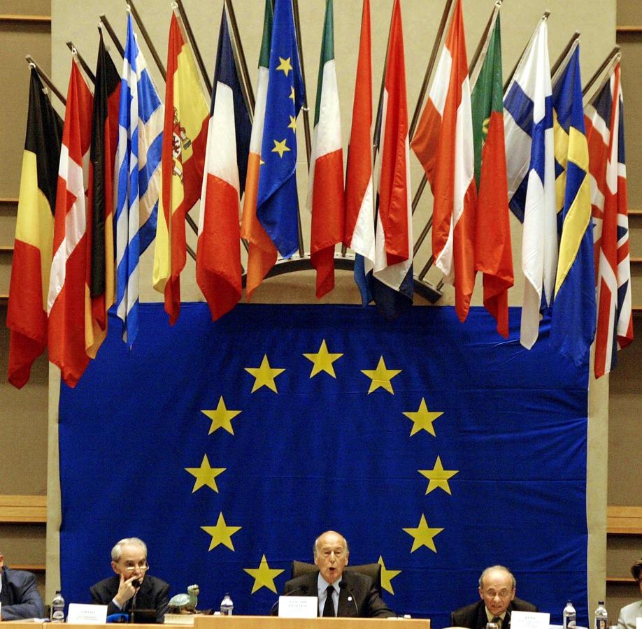 Giscard tuvo un papel de peso en la Unión Europea. 