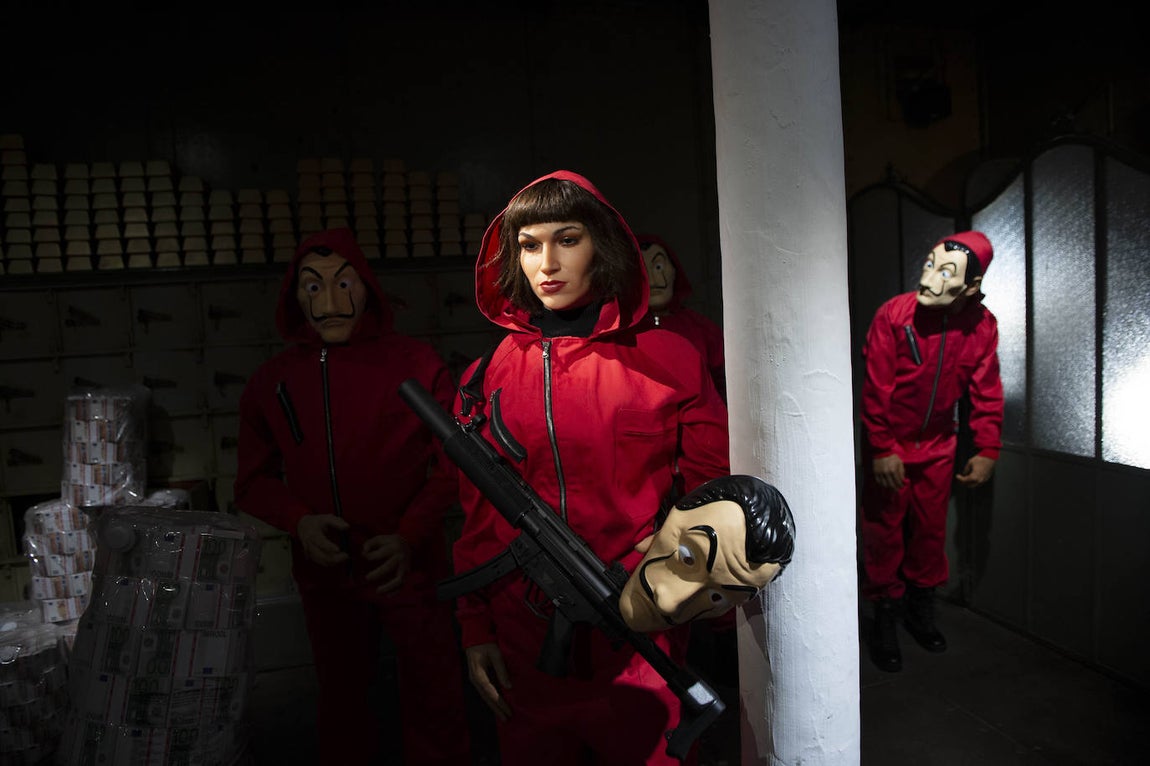 Úrsula Corberó en "La casa de papel". 
