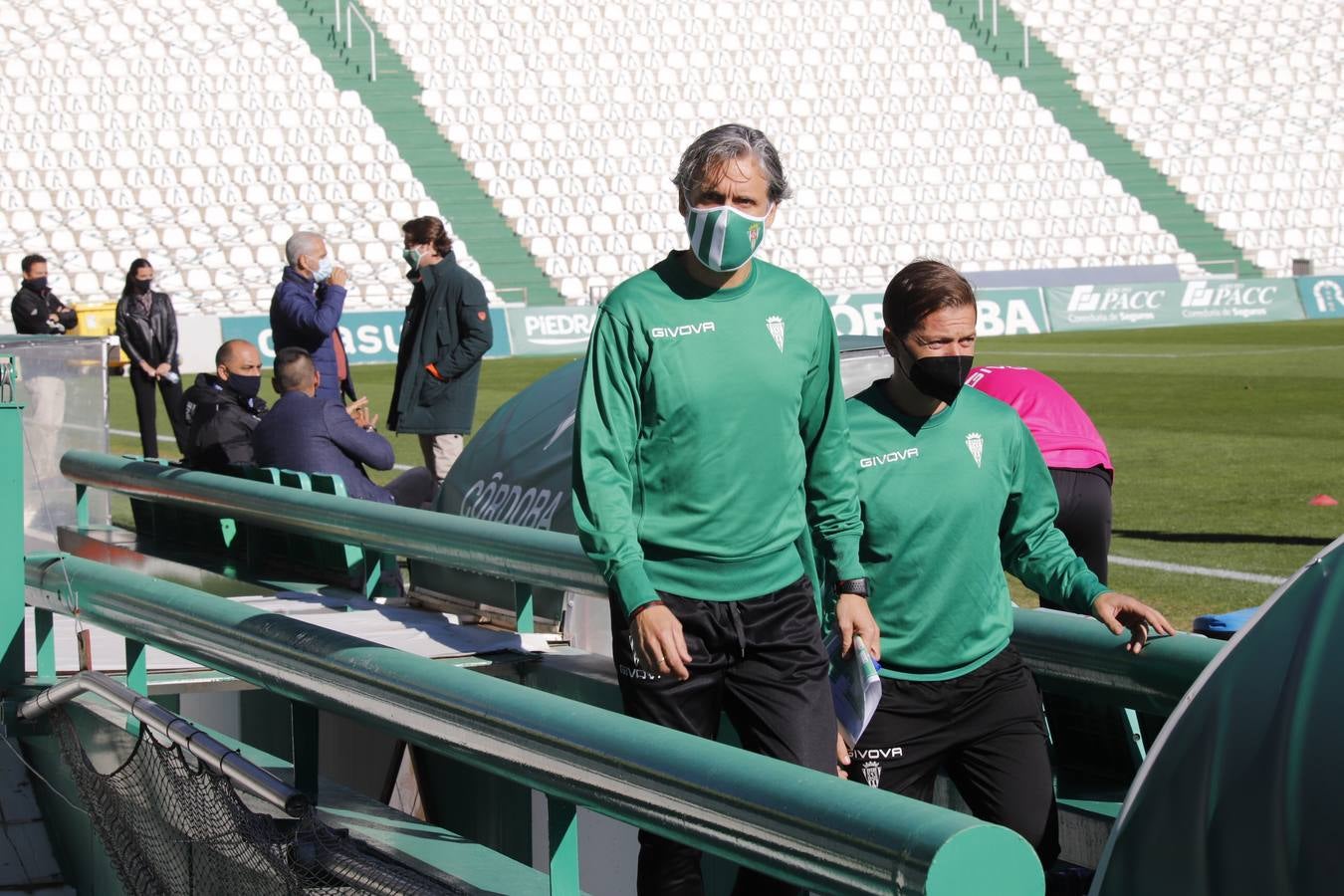 La primera jornada de Pablo Alfaro en el Córdoba CF, en imágenes