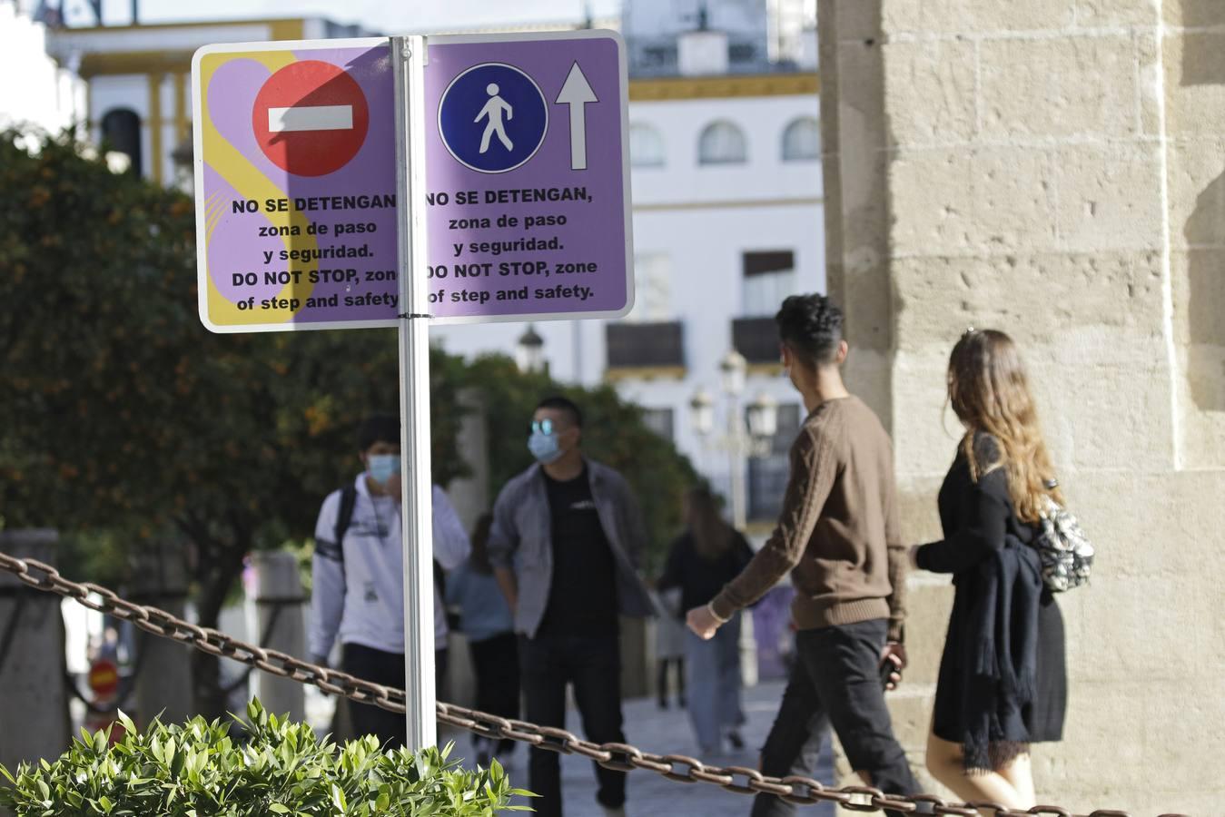 En imágenes, ambiente del Centro de Sevilla en el comienzo del puente de diciembre