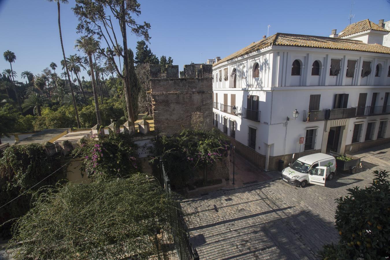 Santa Cruz, un barrio desierto