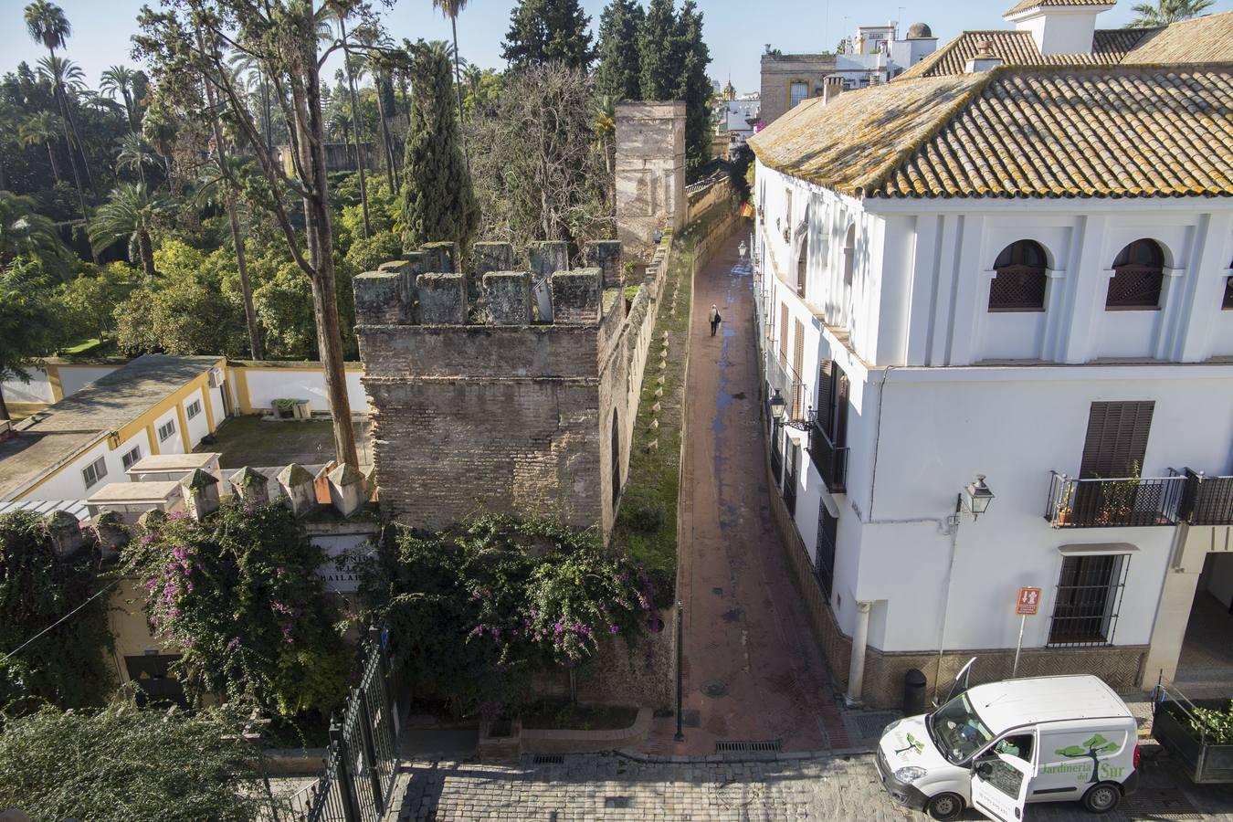 Santa Cruz, un barrio desierto