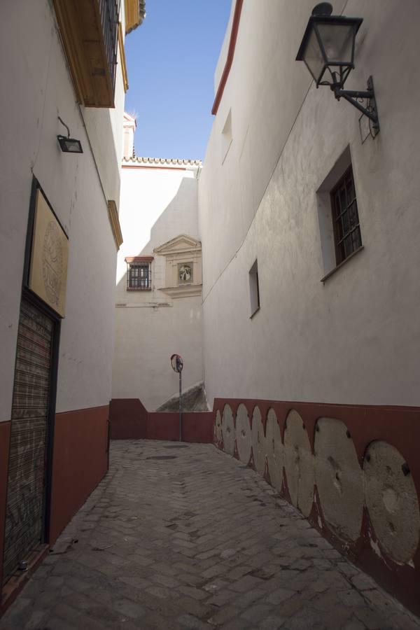 Santa Cruz, un barrio desierto