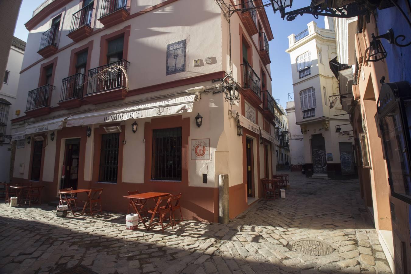 Santa Cruz, un barrio desierto