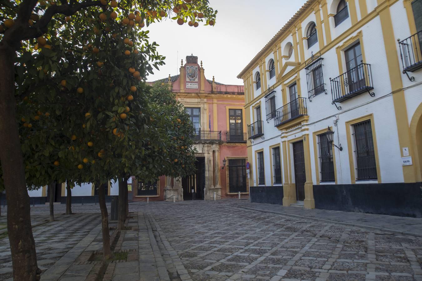 Santa Cruz, un barrio desierto