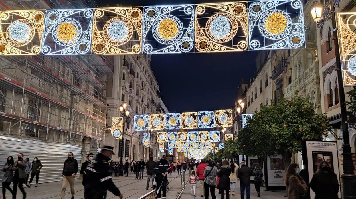 En imágenes, Sevilla enciende la Navidad