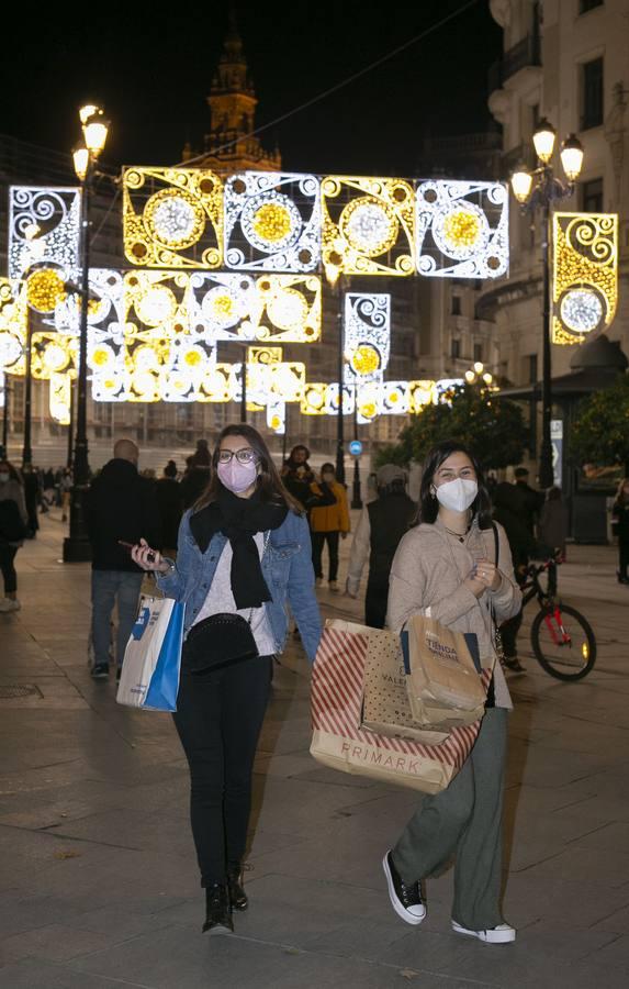 En imágenes, Sevilla enciende la Navidad