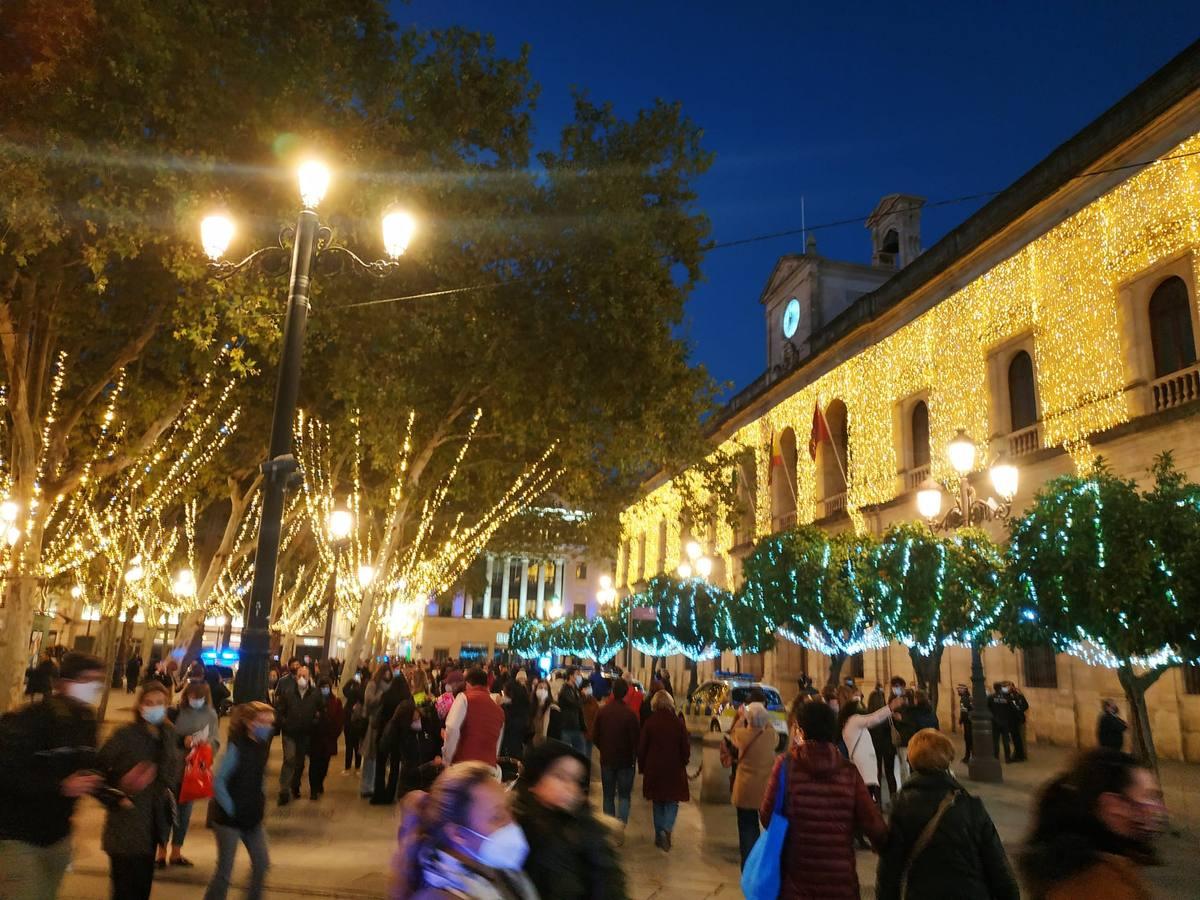 En imágenes, Sevilla enciende la Navidad