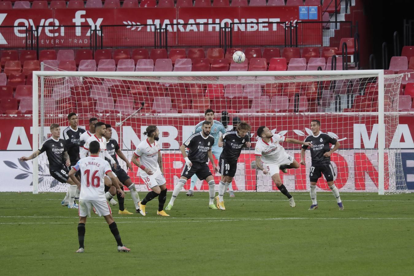 Las mejores imágenes del encuentro entre el Sevilla F.C. y el Real Madrid