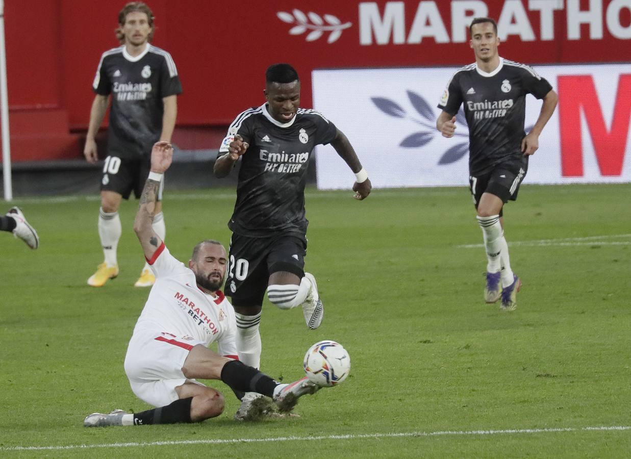 Las mejores imágenes del encuentro entre el Sevilla F.C. y el Real Madrid