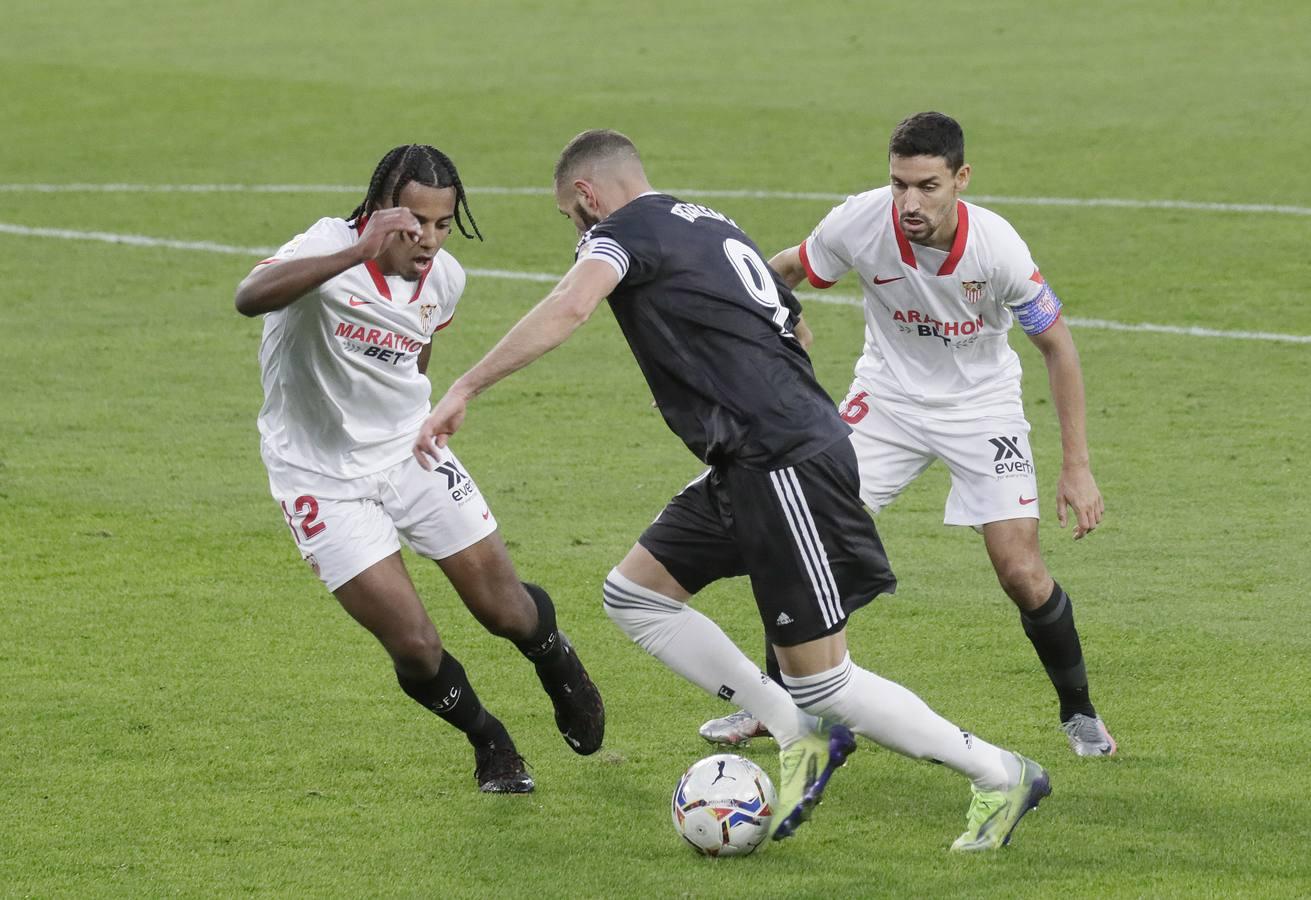 Las mejores imágenes del encuentro entre el Sevilla F.C. y el Real Madrid