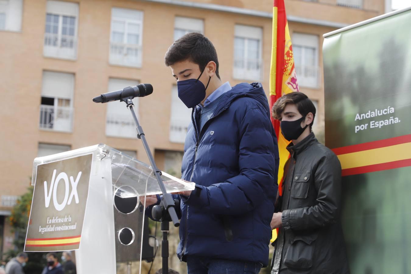 El acto de Vox por la defensa de la Constitución en Córdoba, en imágenes